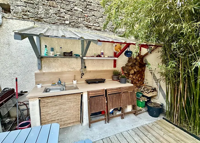 Tatil Evi La Taurelle, Maison T3 Climatisee Avec Terrasse Au Coeur De